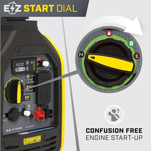 2500-Watt Dual Fuel Portable Inverter Generator Q40075