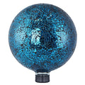 10-Inch Glass Gazing Ball Navy Blue G543847