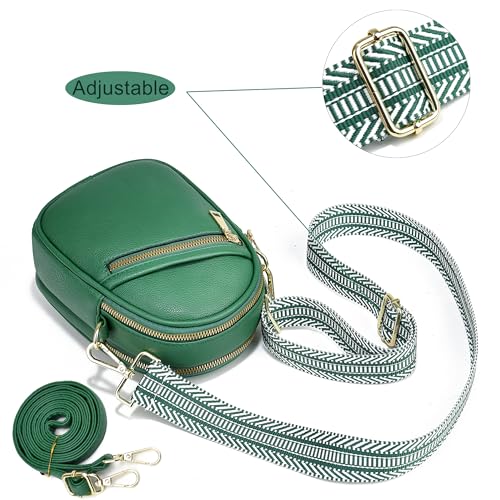 Small Crossbody Purse with 2 Bag Straps U4477