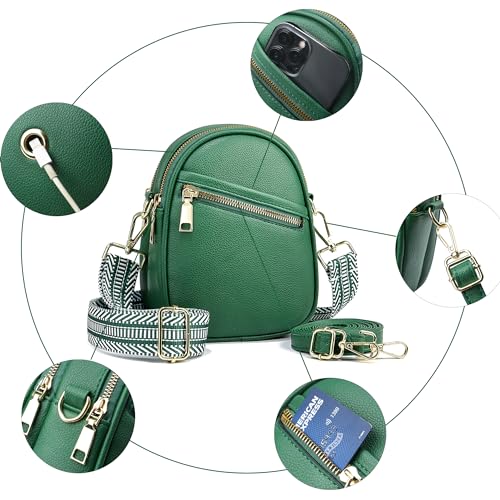 Small Crossbody Purse with 2 Bag Straps U4477