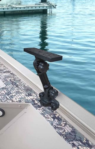 Universal Electronic Mount for Boat Gunnel Track V587301