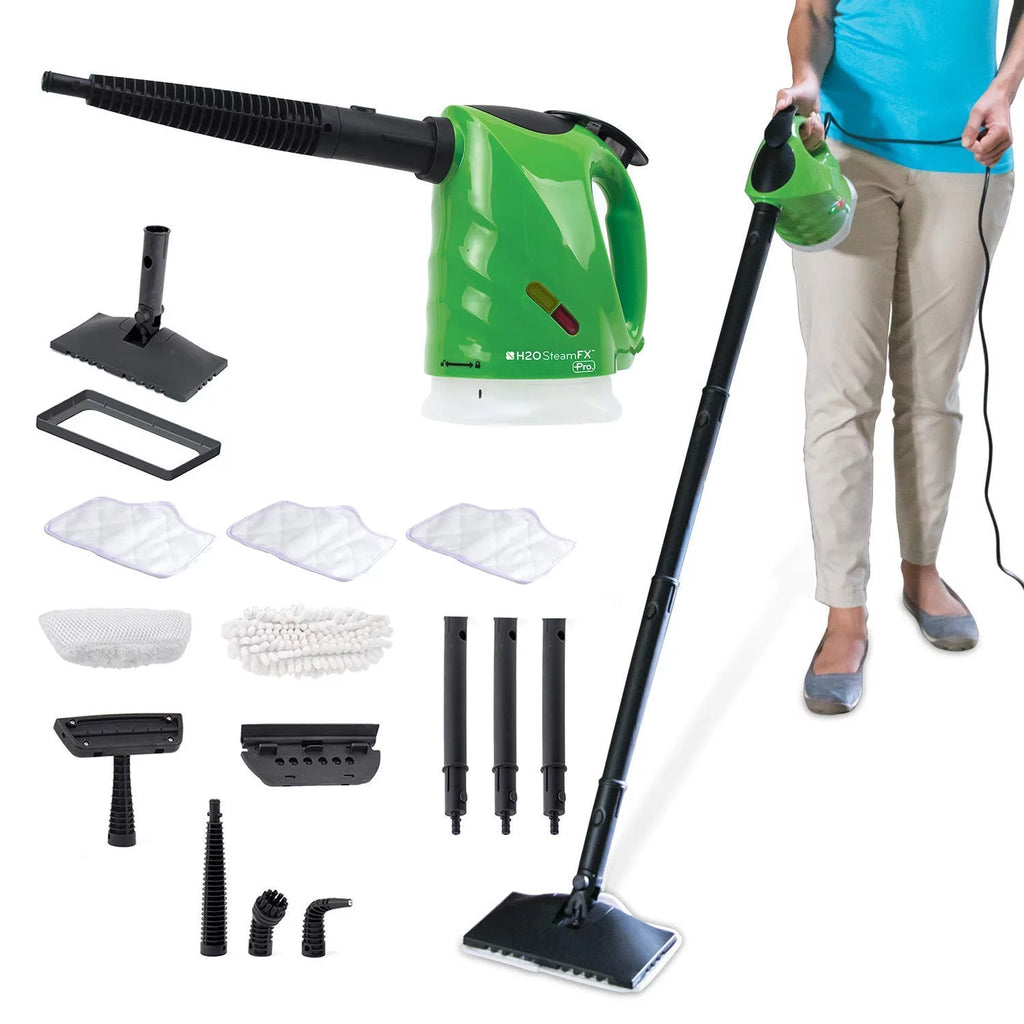 Multiple Purpose Steam Cleaning System with 2pk Floor Pads X9602