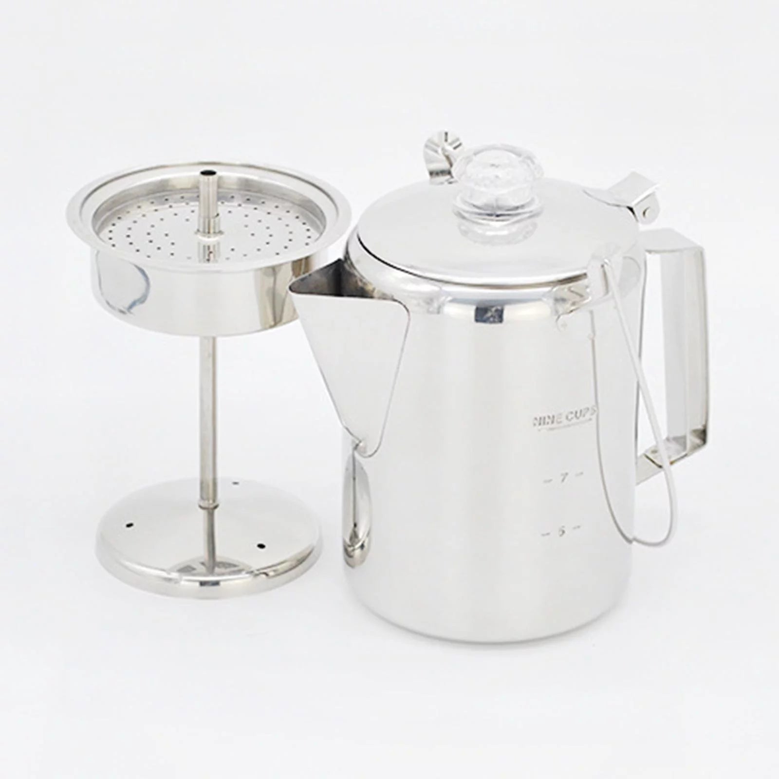 Stainless Steel 9 Cup Coffee Percolator W86287