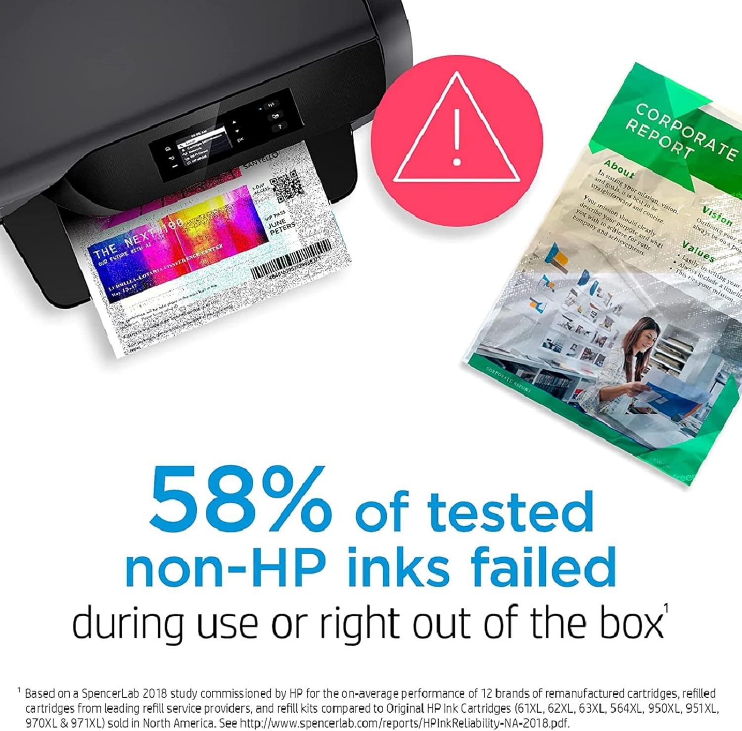 Black, Cyan, Magenta, Yellow Ink Cartridges (4-pack) W80807