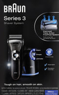 Dark Blue Silver Shaver Z70166