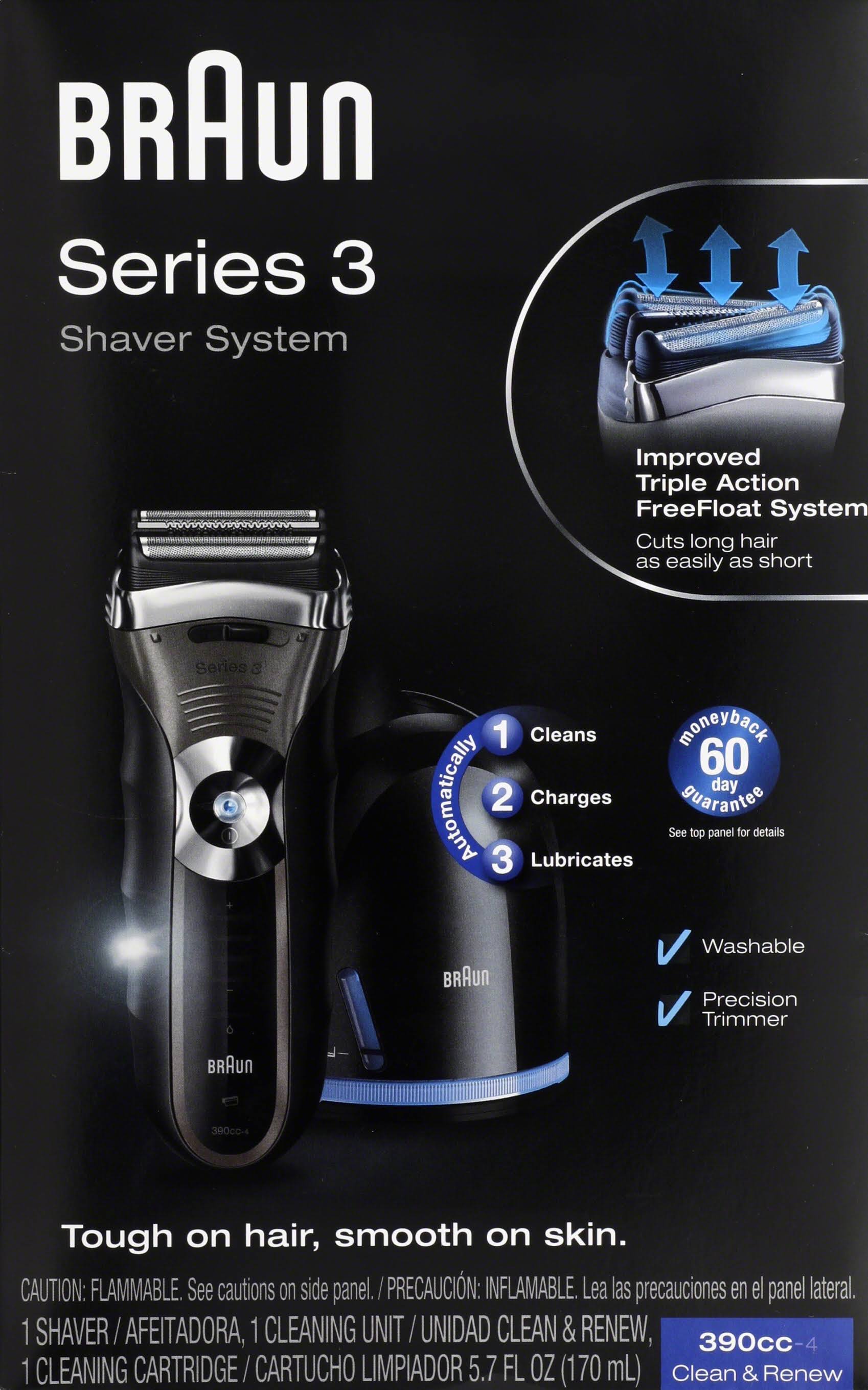 Dark Blue Silver Shaver Z70166