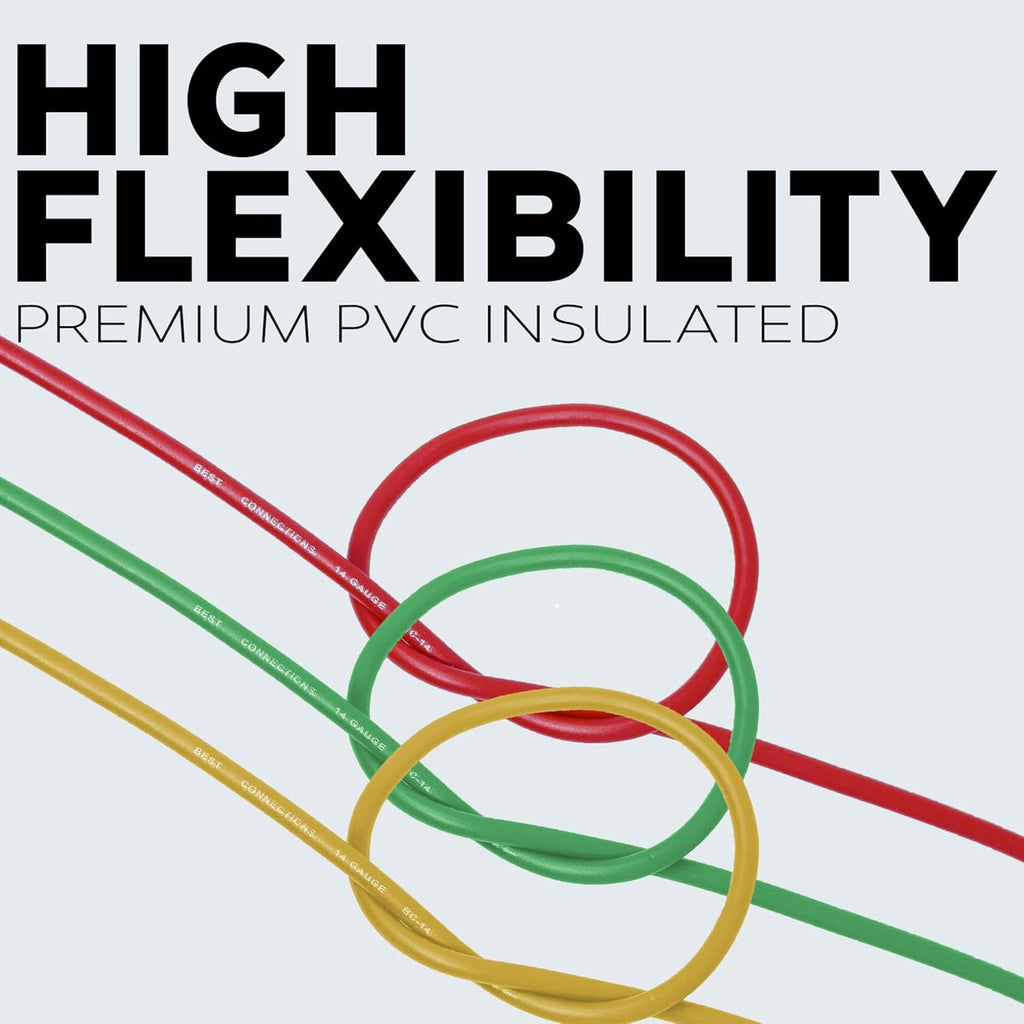 16-Gauge Automotive Primary Wire Bundle (100ft Each, Red & Black) C30749
