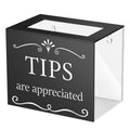 Acrylic Cash Box Storage Container G2501