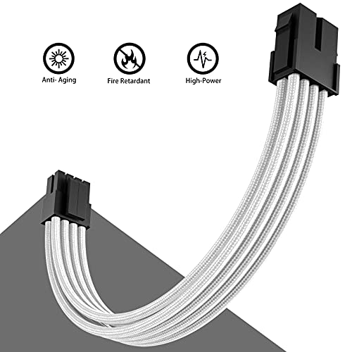 Black 5-Cable-Set 24Pin ATX CPU PCIE Cable Extension Kit A236