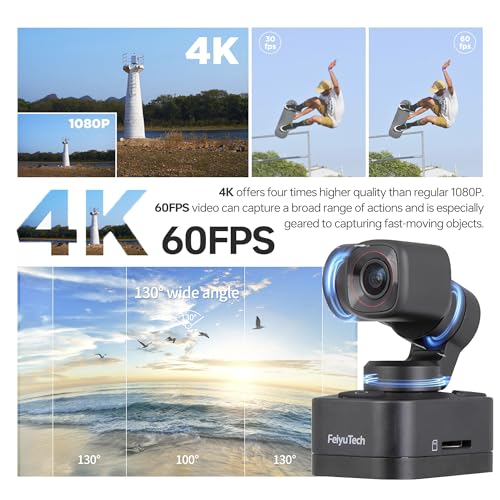 Camera with 3-Axis Gimbal, Magnetic Mount O9378