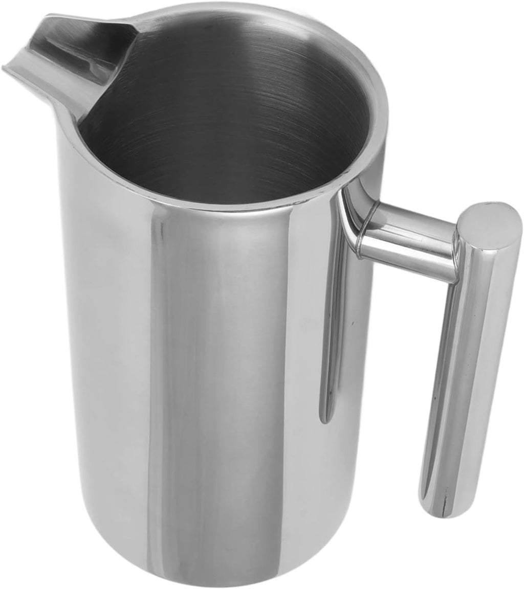 Silver Stainless Steel French Press Coffee Maker 800ML P163
