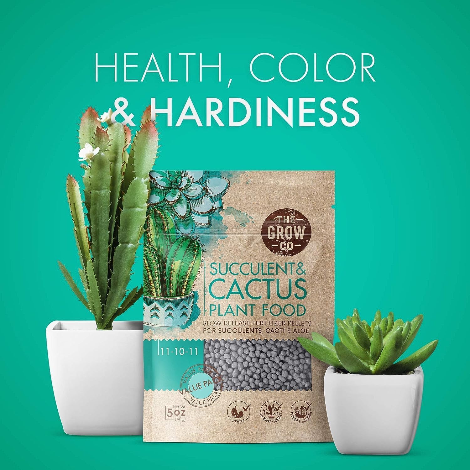 Succulent & Cactus Plant Food Slow Release Fertilizer (5 oz) O509