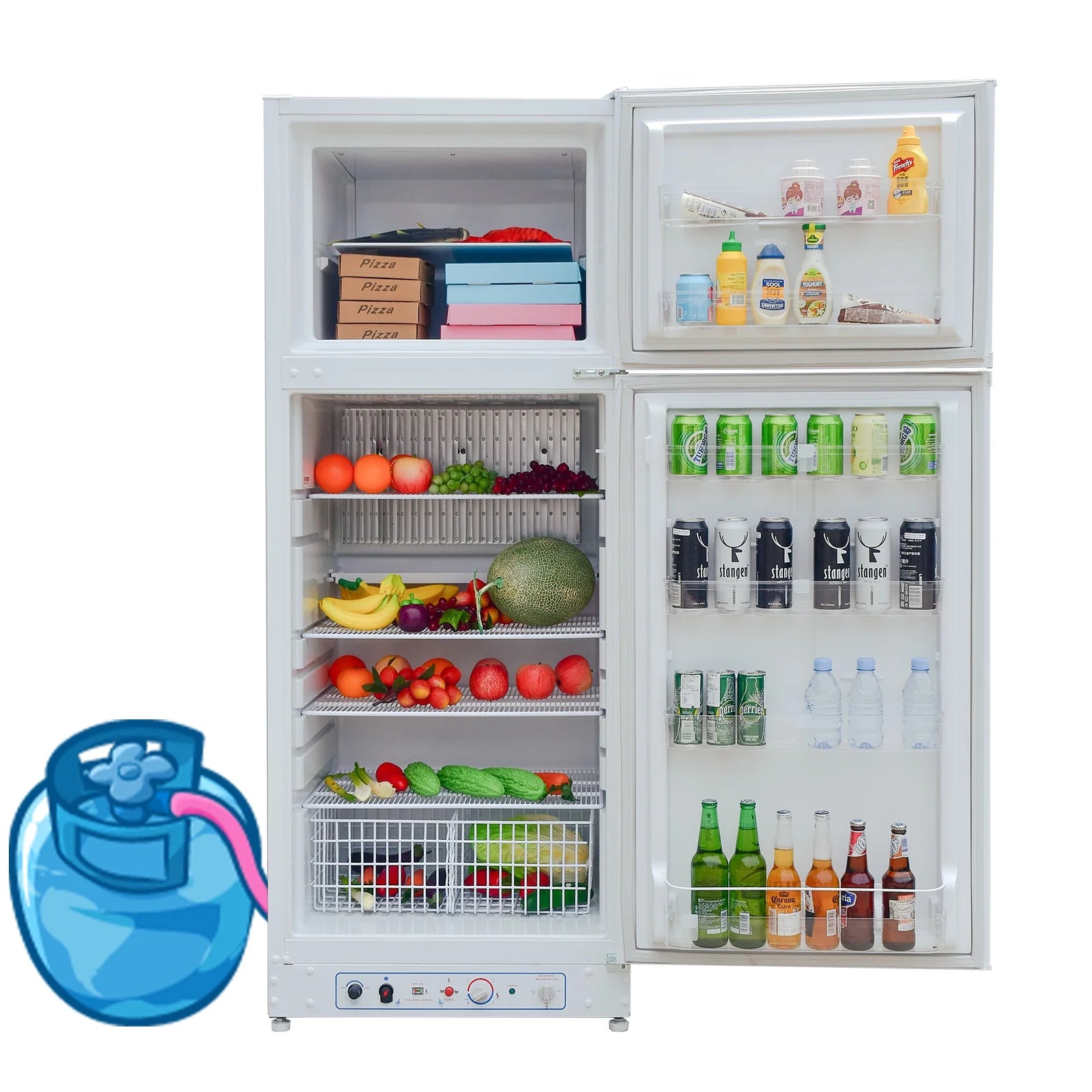 Propane Refrigerator Top Freezer Y5395