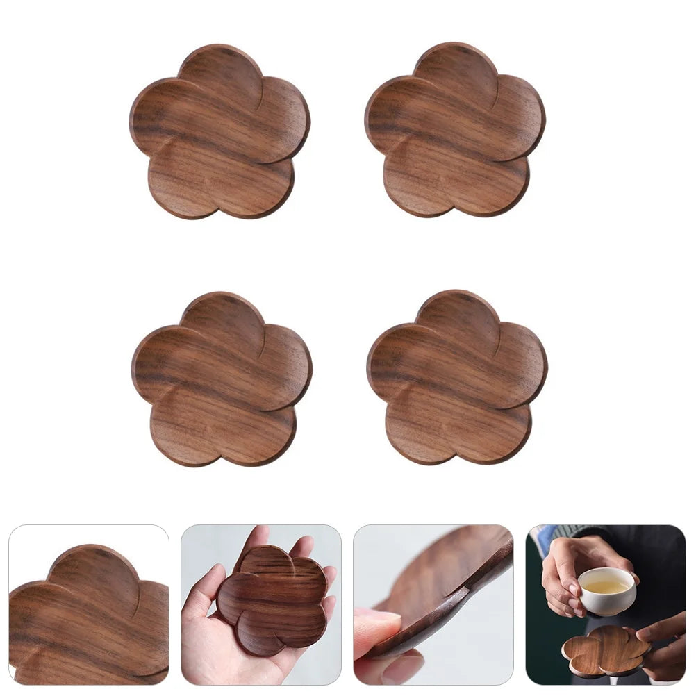 4 Pcs Tea Cup Coaster Place Mat K591138