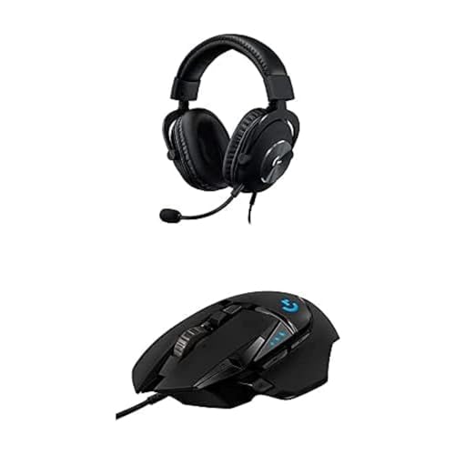 G502 HERO Wired Gaming Mouse with HERO 25K Sensor, 25,600 DPI, RGB, Adjustable Weights, 11 Programmable Buttons T582
