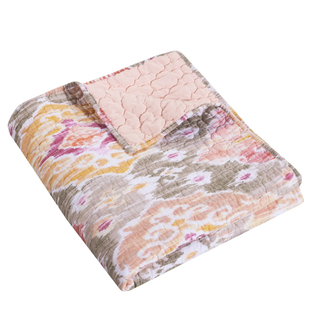 Quilted Throw Blanket O834