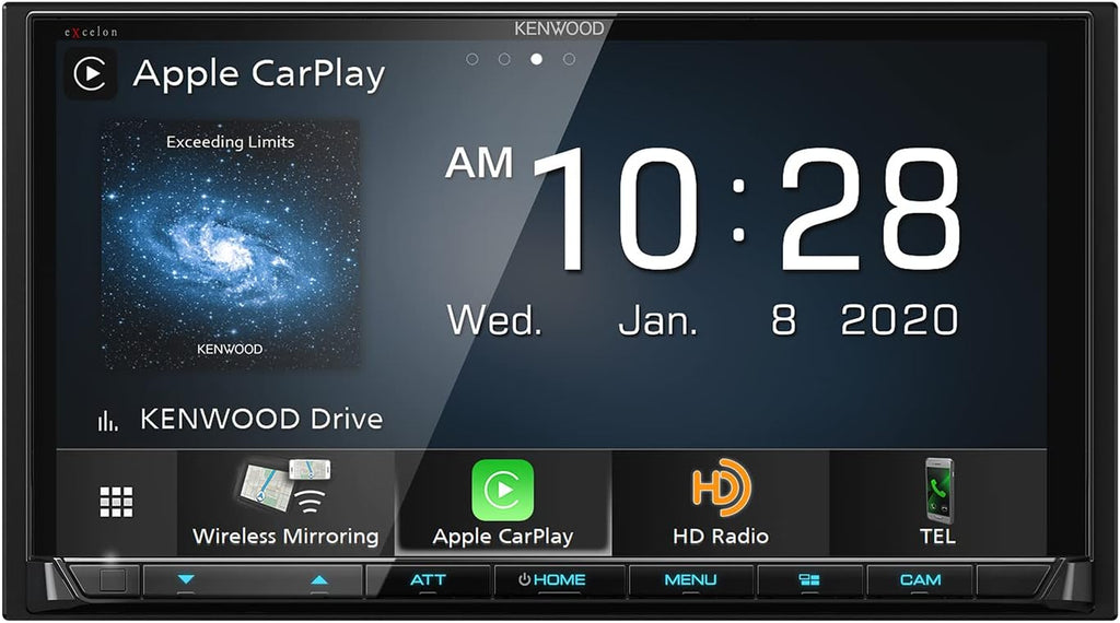 6.95" Digital Multimedia Bluetooth Car Stereo with Double DIN I865