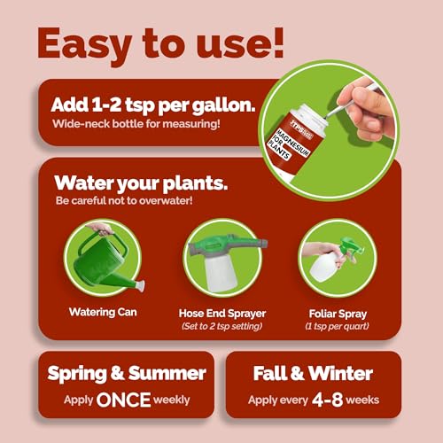 32 oz Liquid Magnesium Fertilizer for Plants U713950