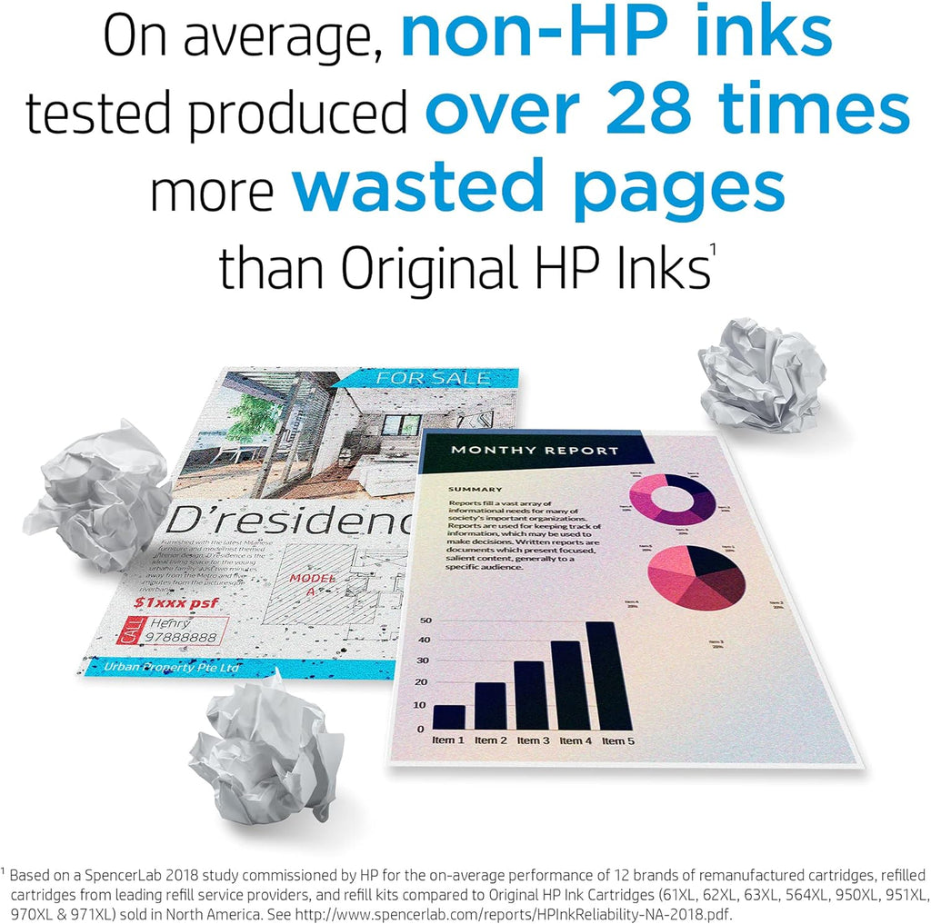 Black, Cyan, Magenta, Yellow Ink Cartridges (4-pack) W80807