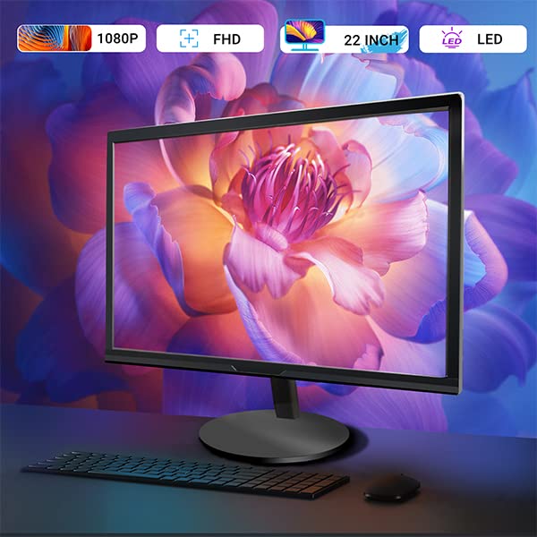 RGB Gaming Desktop PC, Intel Core i5, 16GB RAM, 512GB SSD, 24 Inch Monitor Z53983