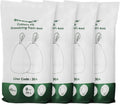 8.5 Gal White Drawstring Trash Bags C62062