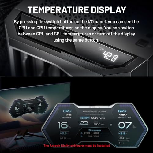 Intel Core-i7 9700KF 3.6GHz RTX 2060 6GB 16GB DDR4 3000 1TB SSD Black Gaming PC Desktop K834