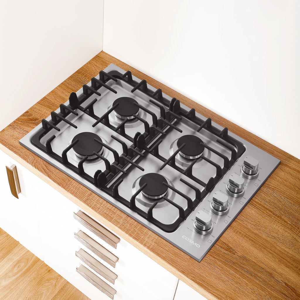 4 Sealed Burners Stainless Steel Gas Cooktop Z6099