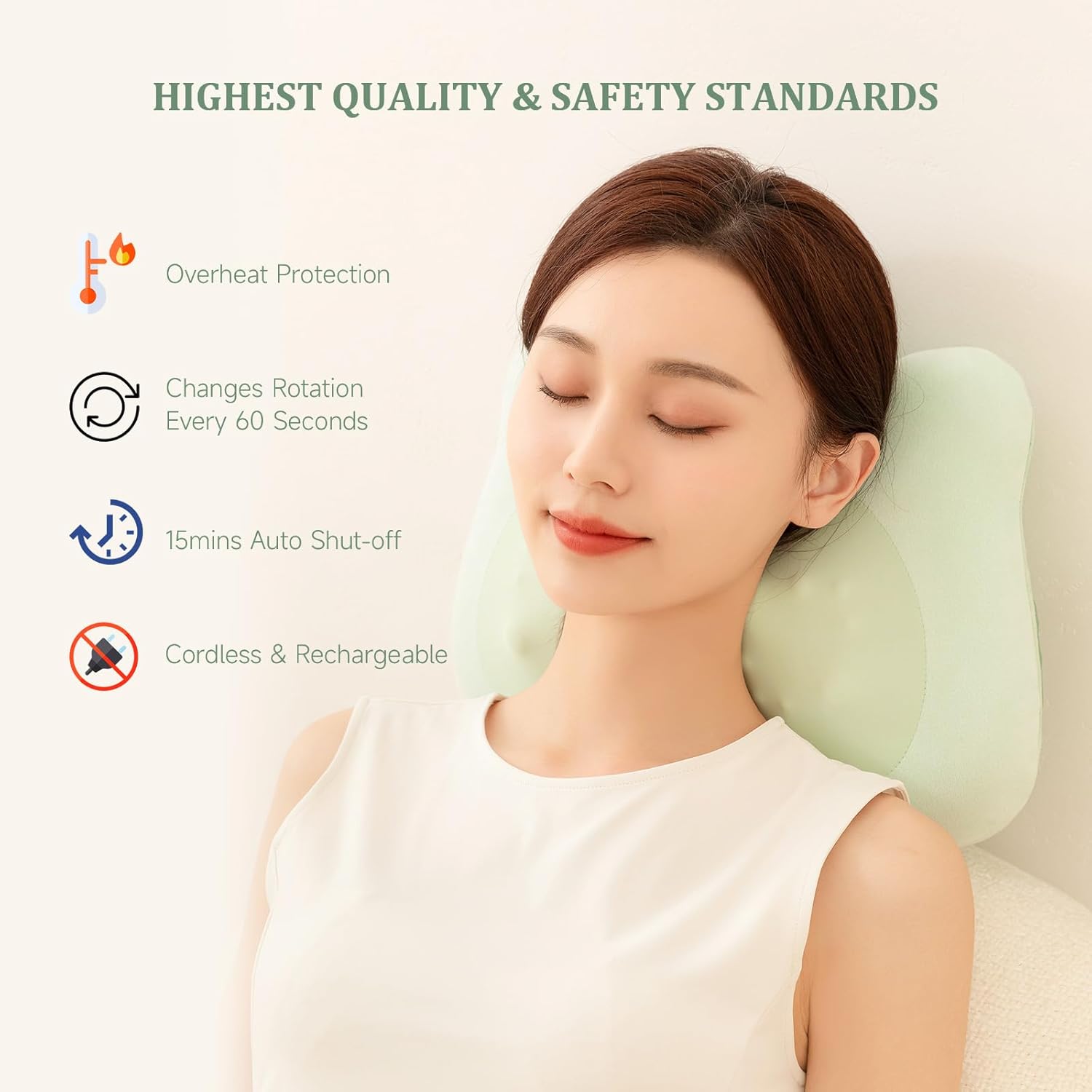 Cordless Shiatsu Back Massager with Heat X311233