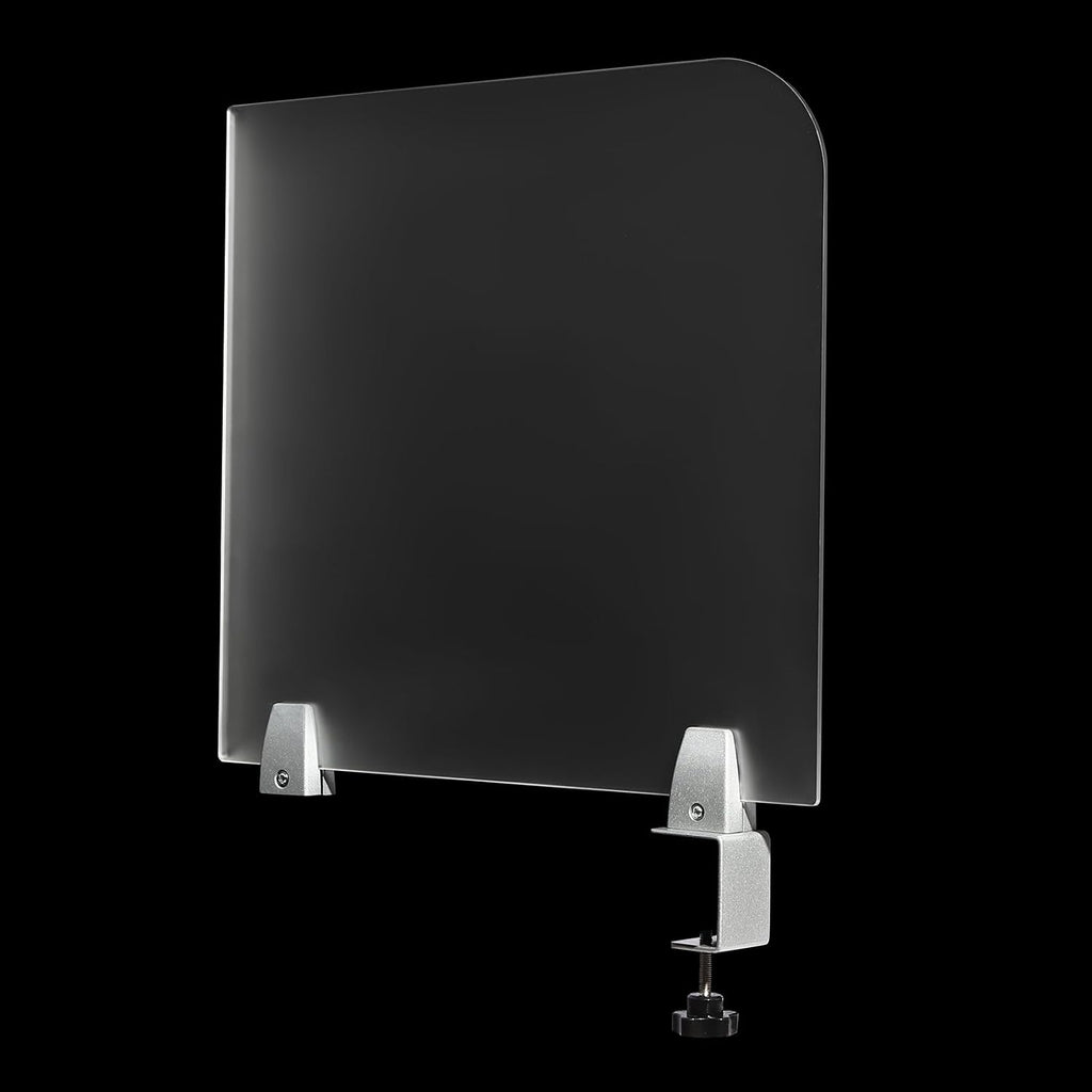 Frosted Acrylic Desk Privacy Panels, 17'' W x 18'' H R9673