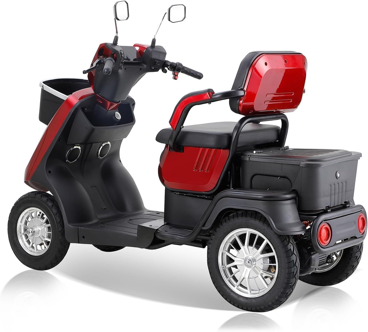 Red 2 Seater Mobility Scooter K4885
