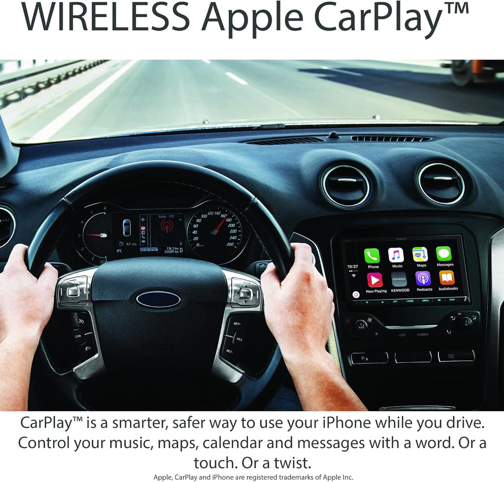 6.95" Digital Multimedia Bluetooth Car Stereo with Double DIN I865