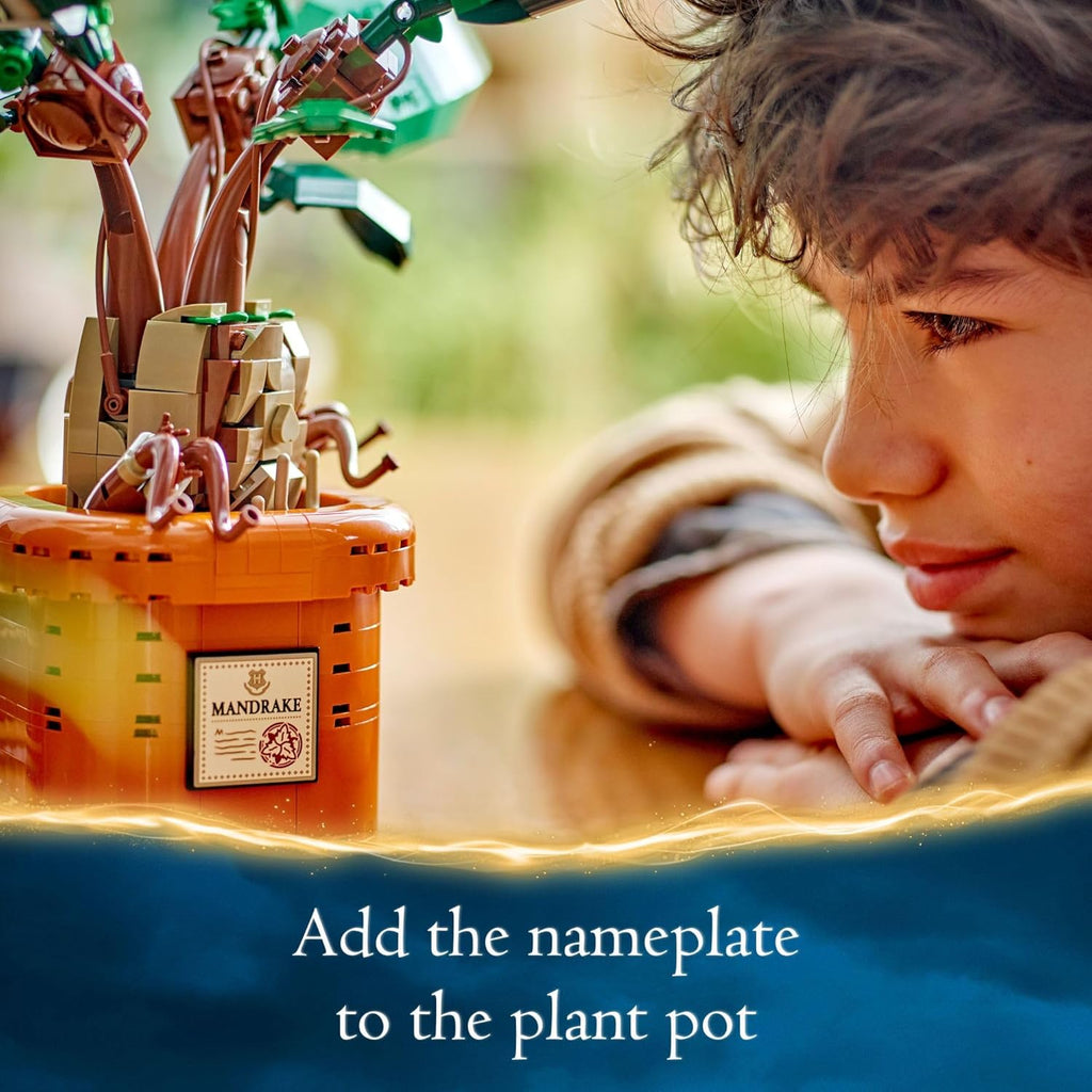 Mandrake Figure & Pot Plant Toy F76962
