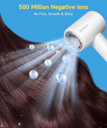 130000 RPM High Speed Brushless Motor Negative Ionic Hair Dryer with Magnetic Diffuser & Nozzle P97775