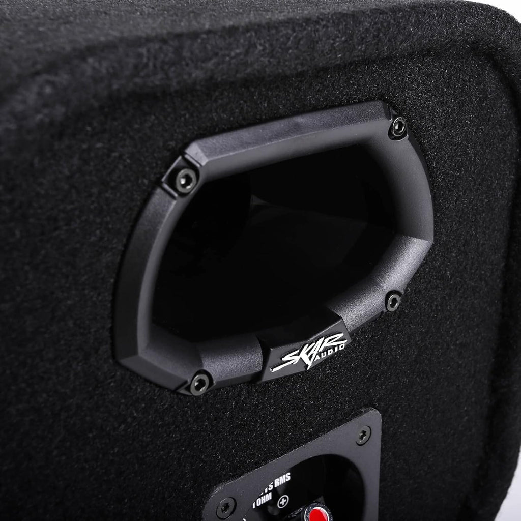 Single 8" 400 Watt Max Power Vented Subwoofer Enclosure Bass Tube R164