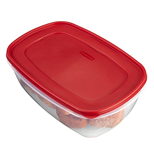 Set of 2 Food Storage Containers, Racer Red S3499