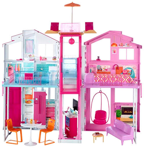 Barbie Pink Passport Townhouse Doll Furniture L7740