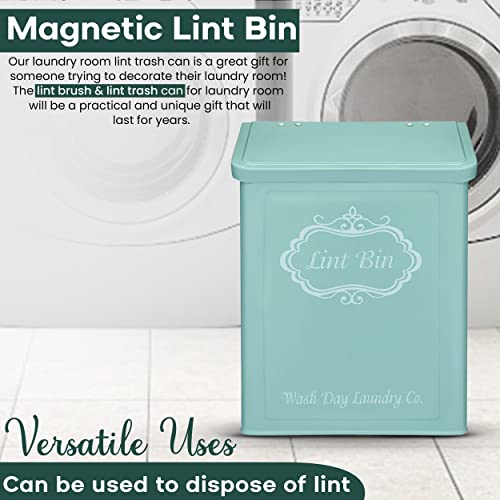 Magnetic Wall Mount Metal Lint Bin T4060