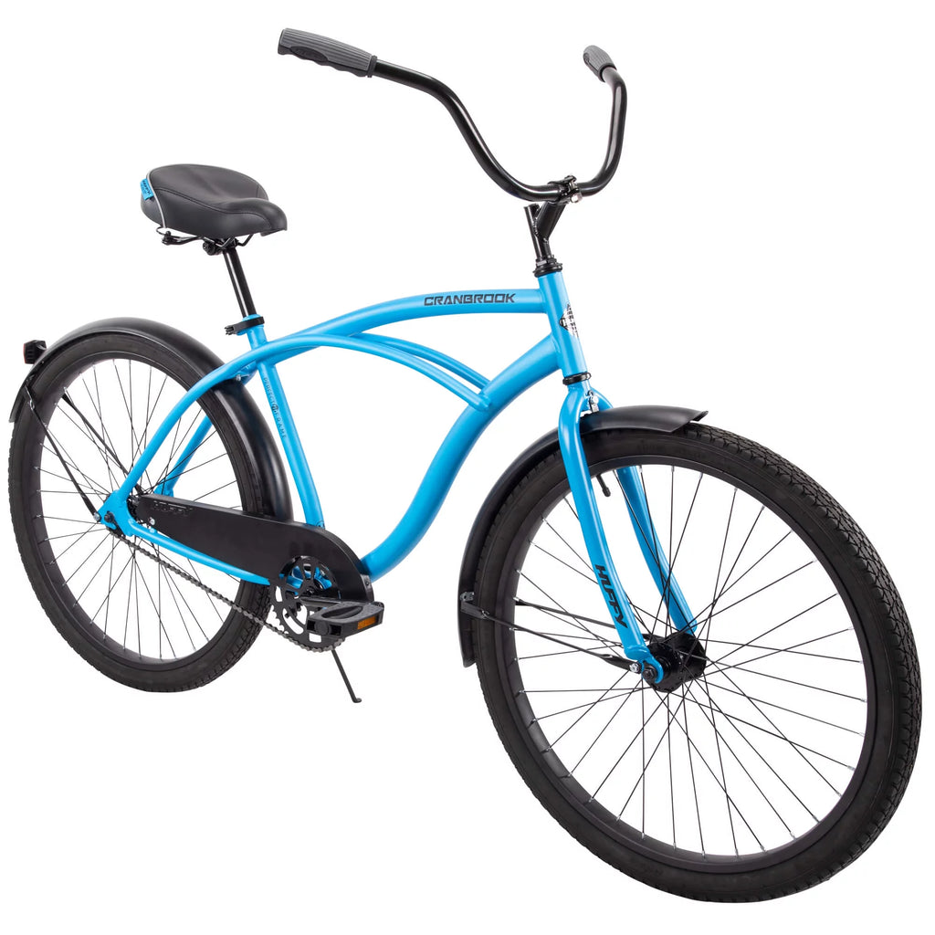 26" Matte Blue Men's Comfort Cruiser Bike D2487