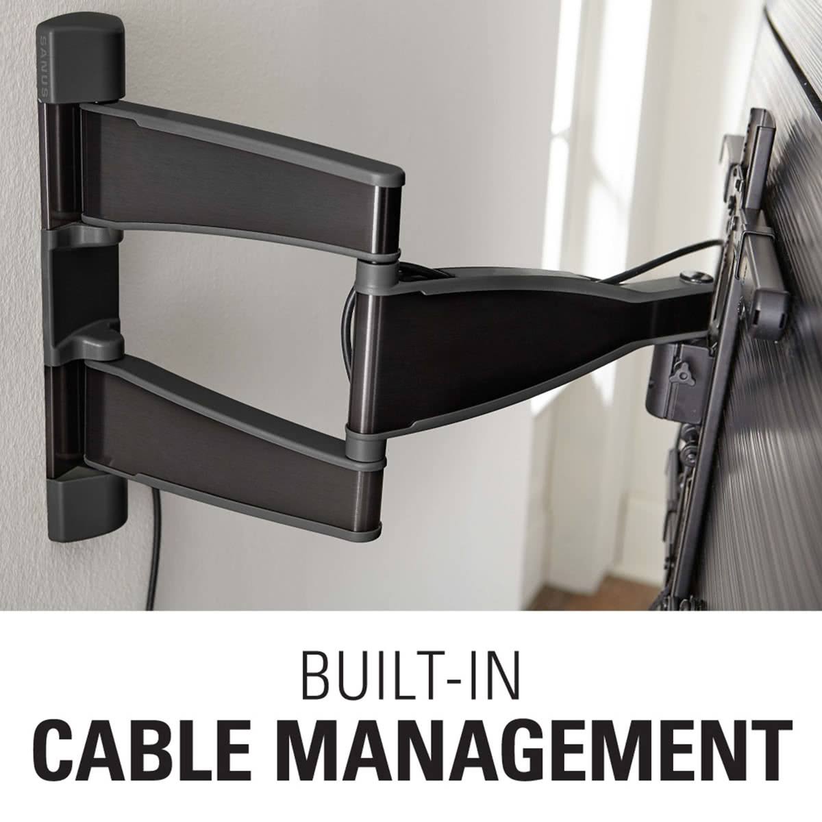 Black Full Motion TV Wall Mount Z926