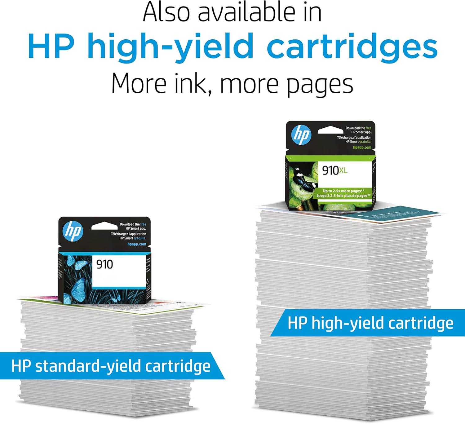 Black, Cyan, Magenta, Yellow Ink Cartridges (4-pack) W80807