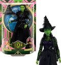 Green Skin Braided Black Hair Fashion Doll with Removable Ballroom Look V965468