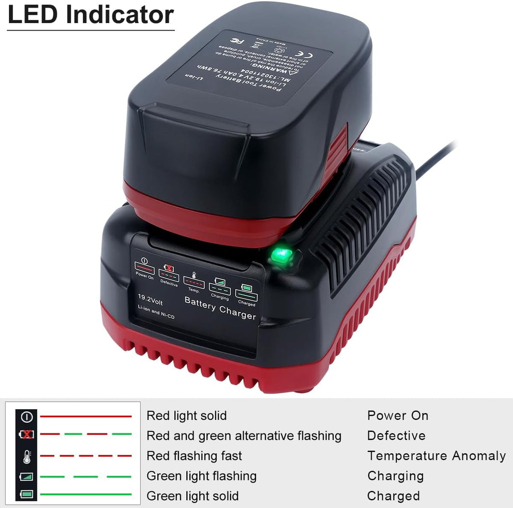 19.2V C3 Charger Replacement for Lithium-ion & Ni-cad Battery Charger J851799
