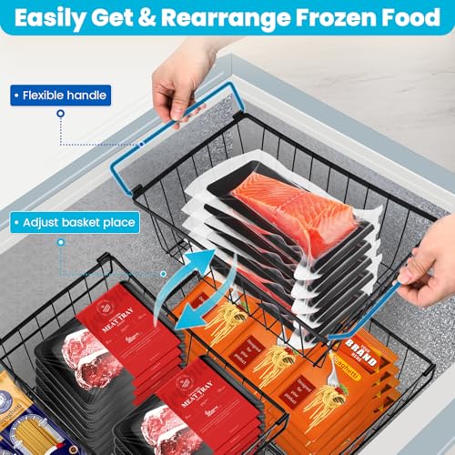 3 Pack Stackable Freezer Organizer Bins C76493