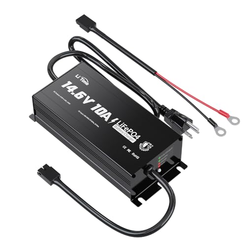 14.6V 10A LiFePO4 Onboard Charger with LED Indicator F9166