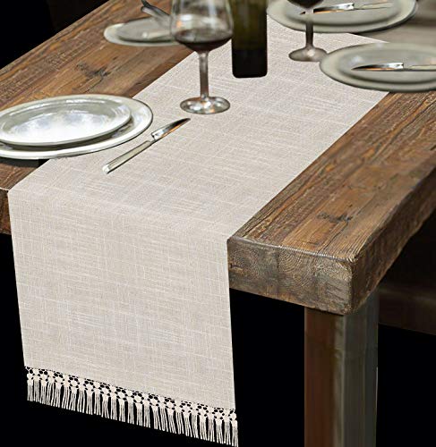 Burgundy 14 x 72 inches Lined Table Runner O848