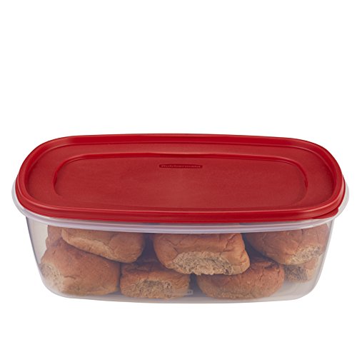 Set of 2 Food Storage Containers, Racer Red S3499