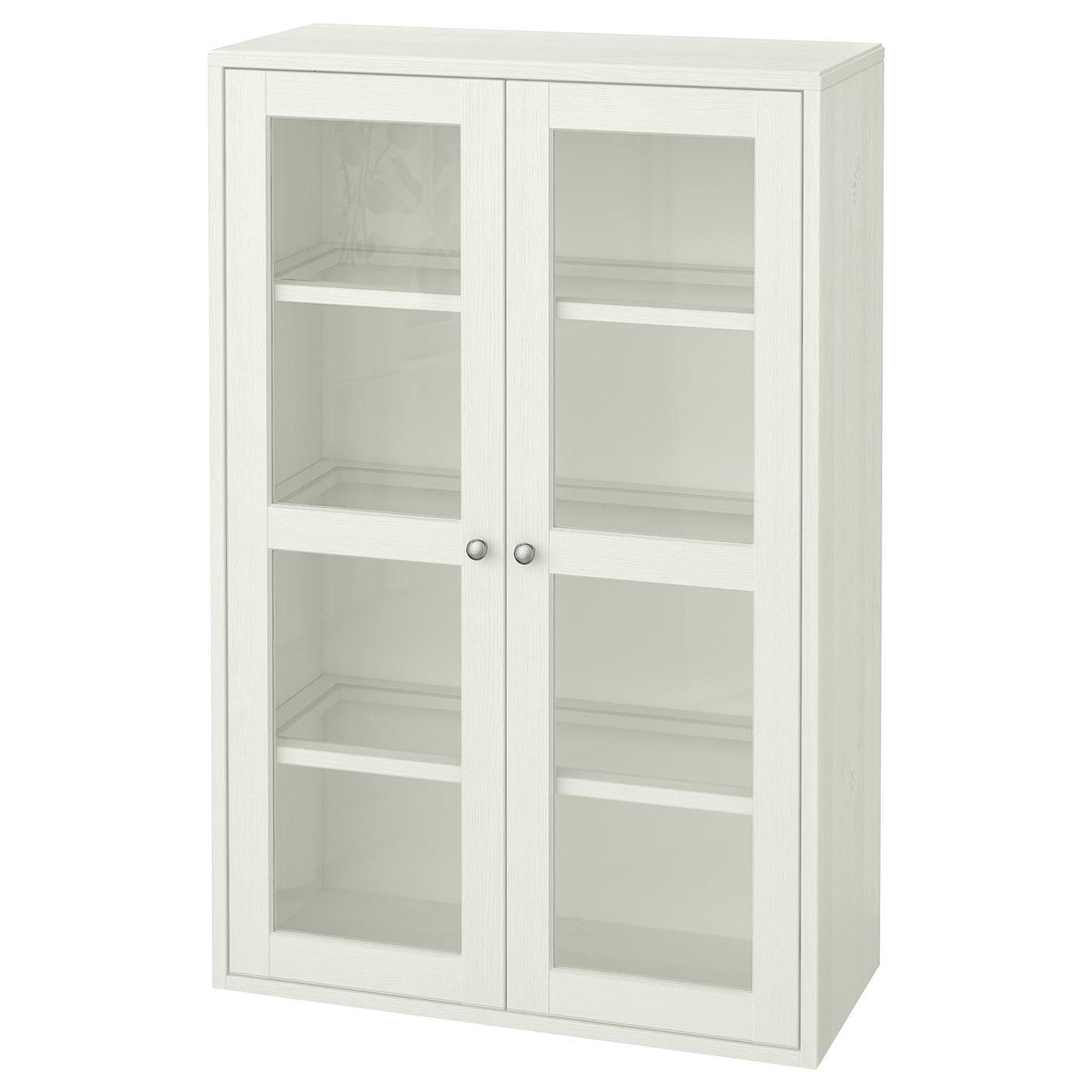 White Glass-Door Cabinet X265242