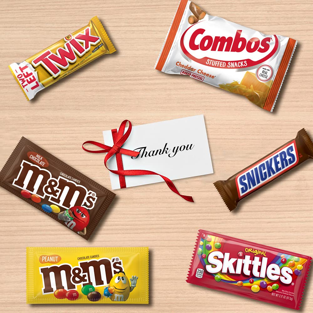 18 Full Size Candy Bars Gift Box, 2.78 pounds N802