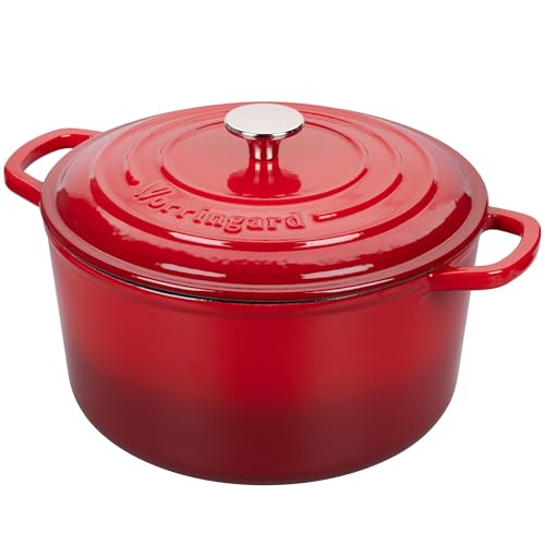4.5 Quart White Enameled Cast Iron Dutch Oven N877123