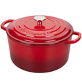 4.5 Quart White Enameled Cast Iron Dutch Oven N877123